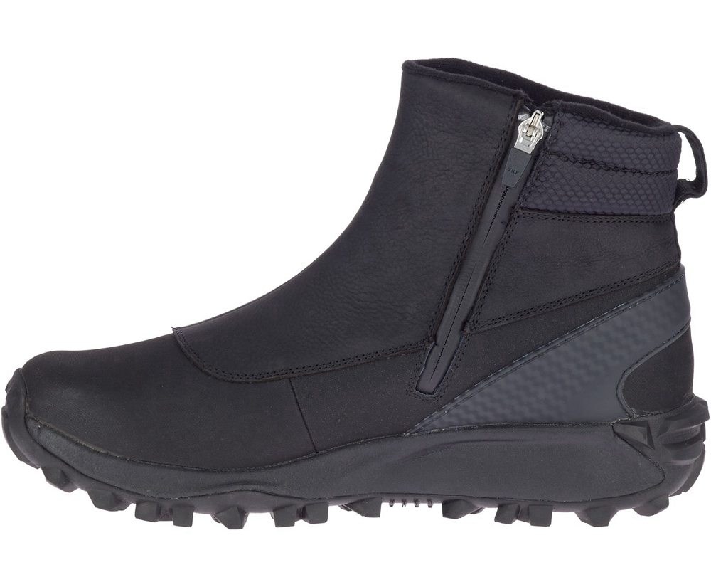 Merrell Støvler Herre - Thermo Kiruna Mid Zip Waterproof - Sort - QJB630742